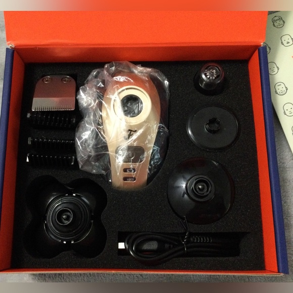 FlexSeries Electric Head & Body Hair Shaver - Mens Cordless Rechargeable - Picture 2 of 8